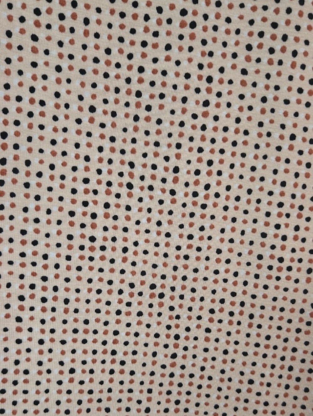 Liz Claiborne Blush Pink Microdot Sleeveless V-Notch Tank - Picture 3 of 3